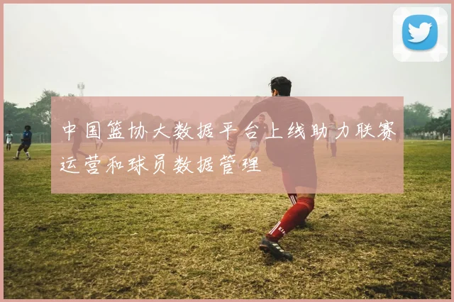 中国篮协大数据平台上线助力联赛运营和球员数据管理